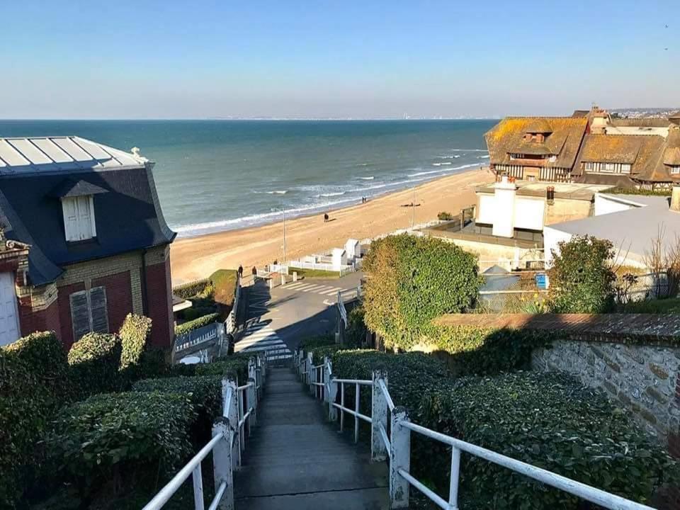 2 Chambres, 50M Centre Ville Plage, Jardin Wifi Villers-sur-Mer Buitenkant foto